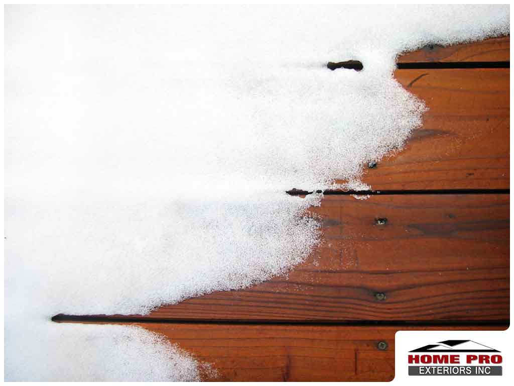 Winterizing Your Deck