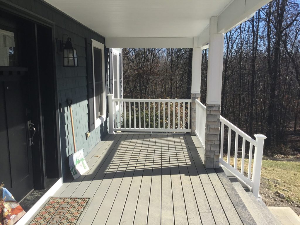 Front Deck Installation