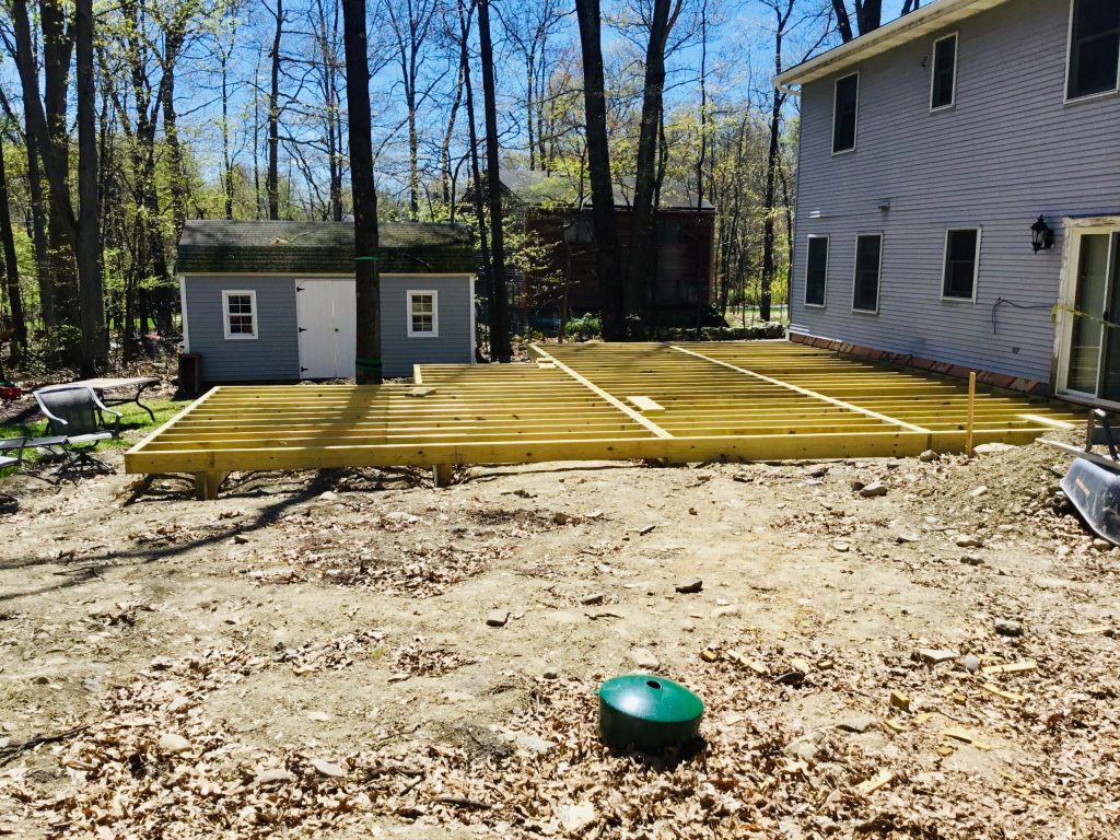 New Deck Construction Project
