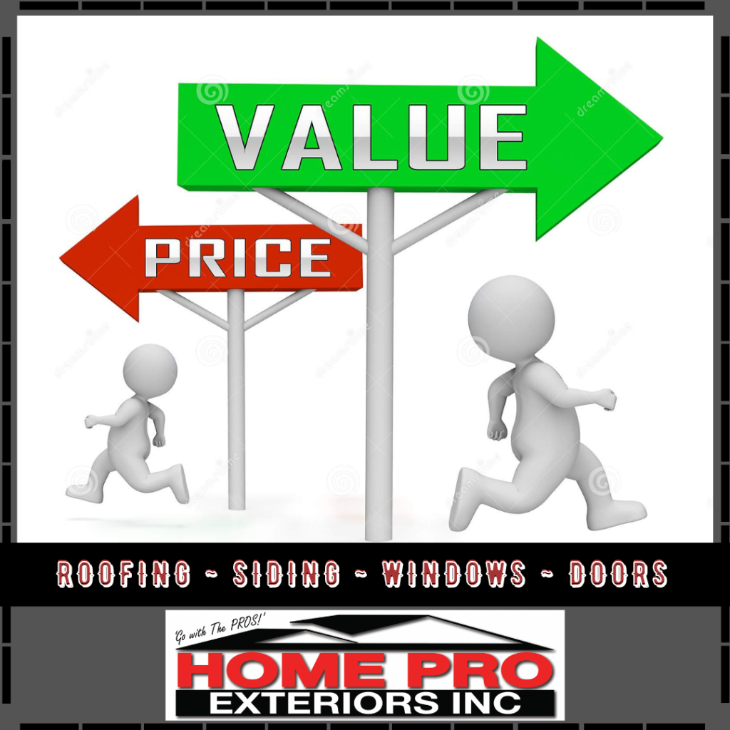 Price shopping VS. Value shopping